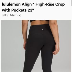 Align 23” with pockets